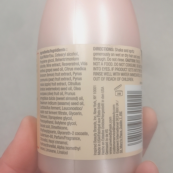 HASK UnWined 10-In-1 Conditioning and Shine Enhancing Hair Leave-In Treatment - Picture 4 of 5